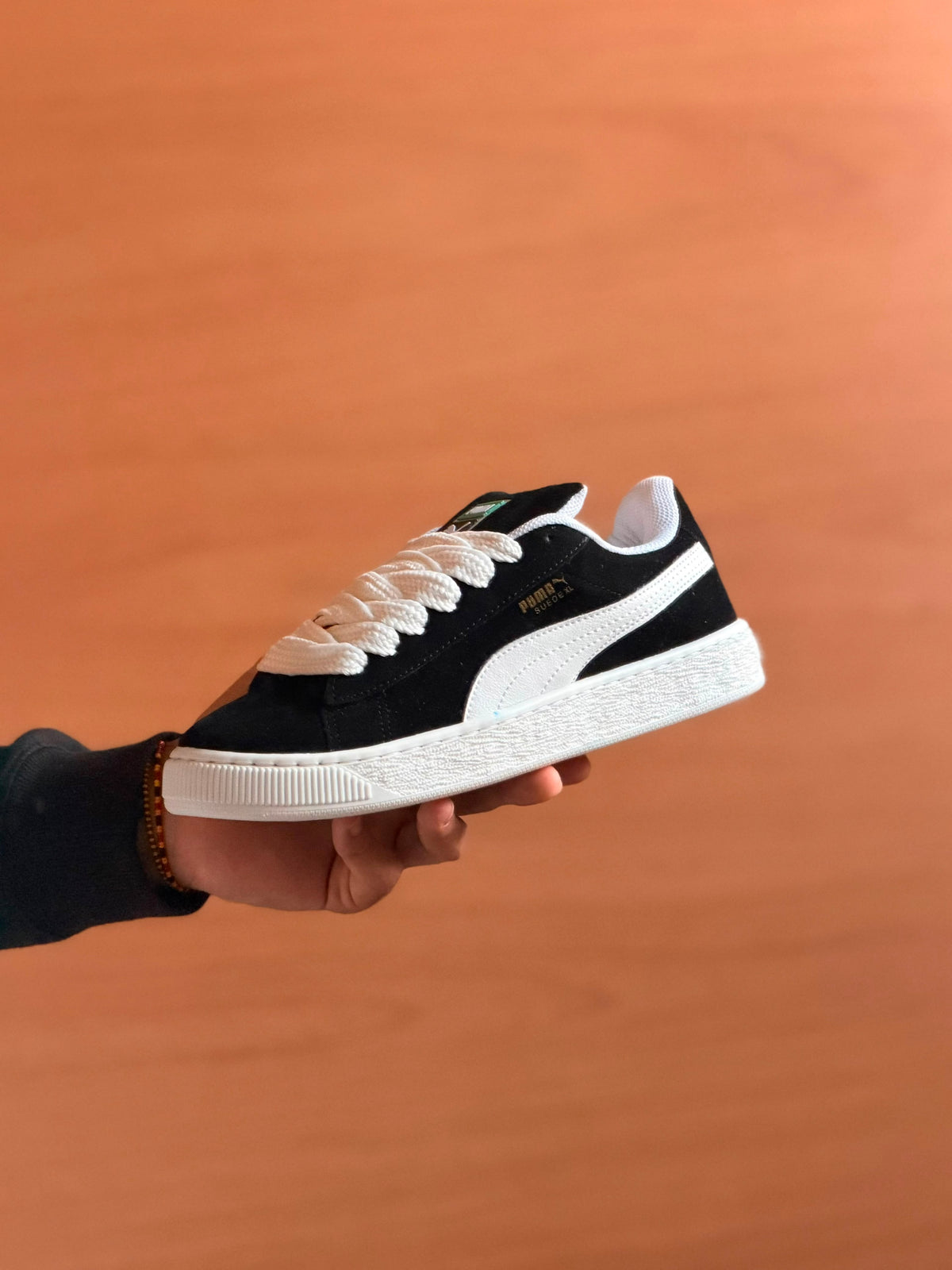Puma Suede Tradicional Preto/Branco