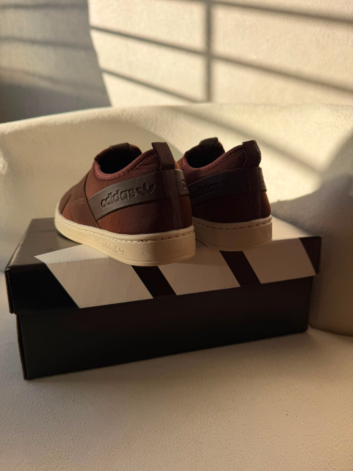 Adidas Slip On Chocolate