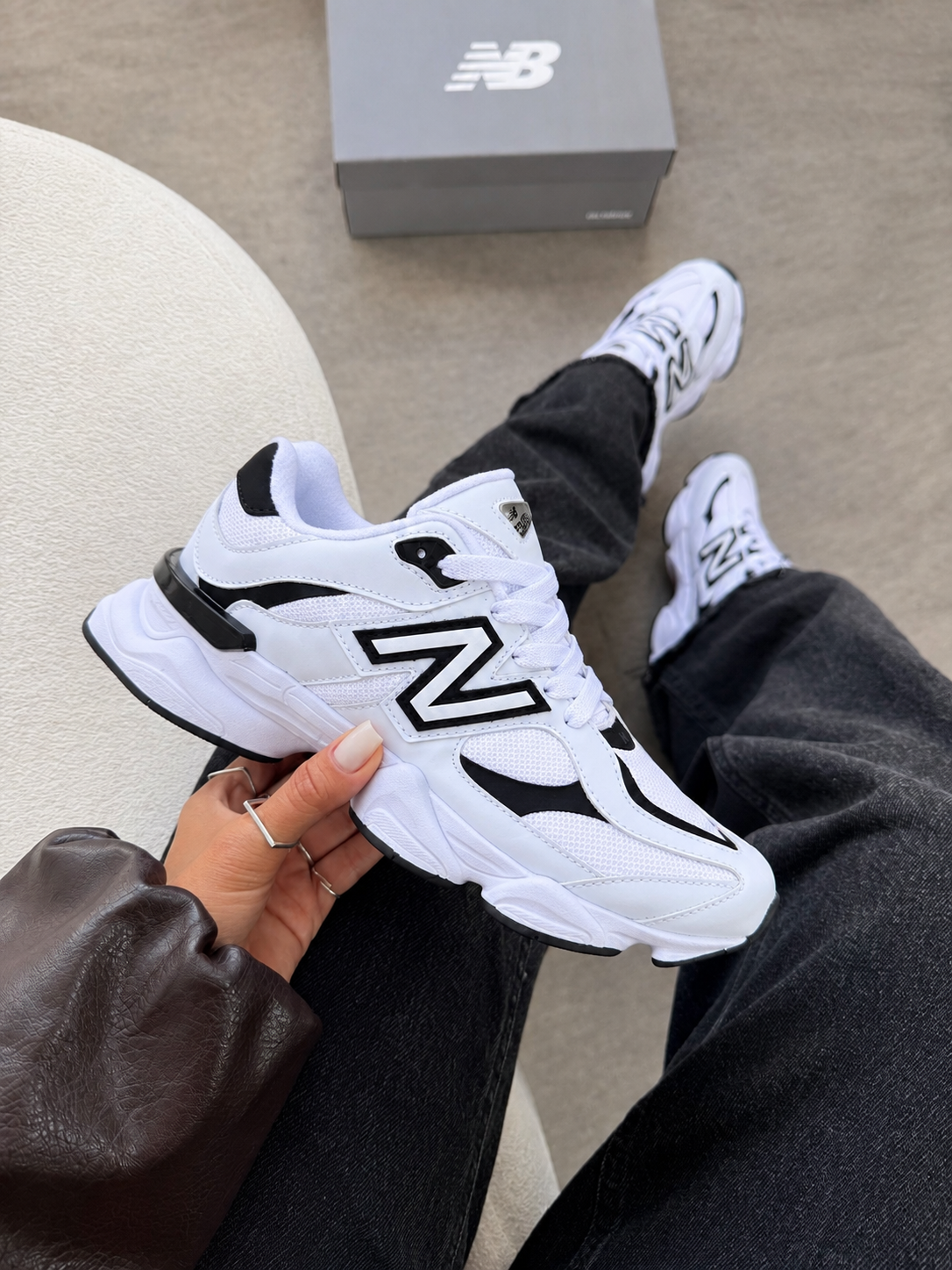 NB 9060 Branco/Preto
