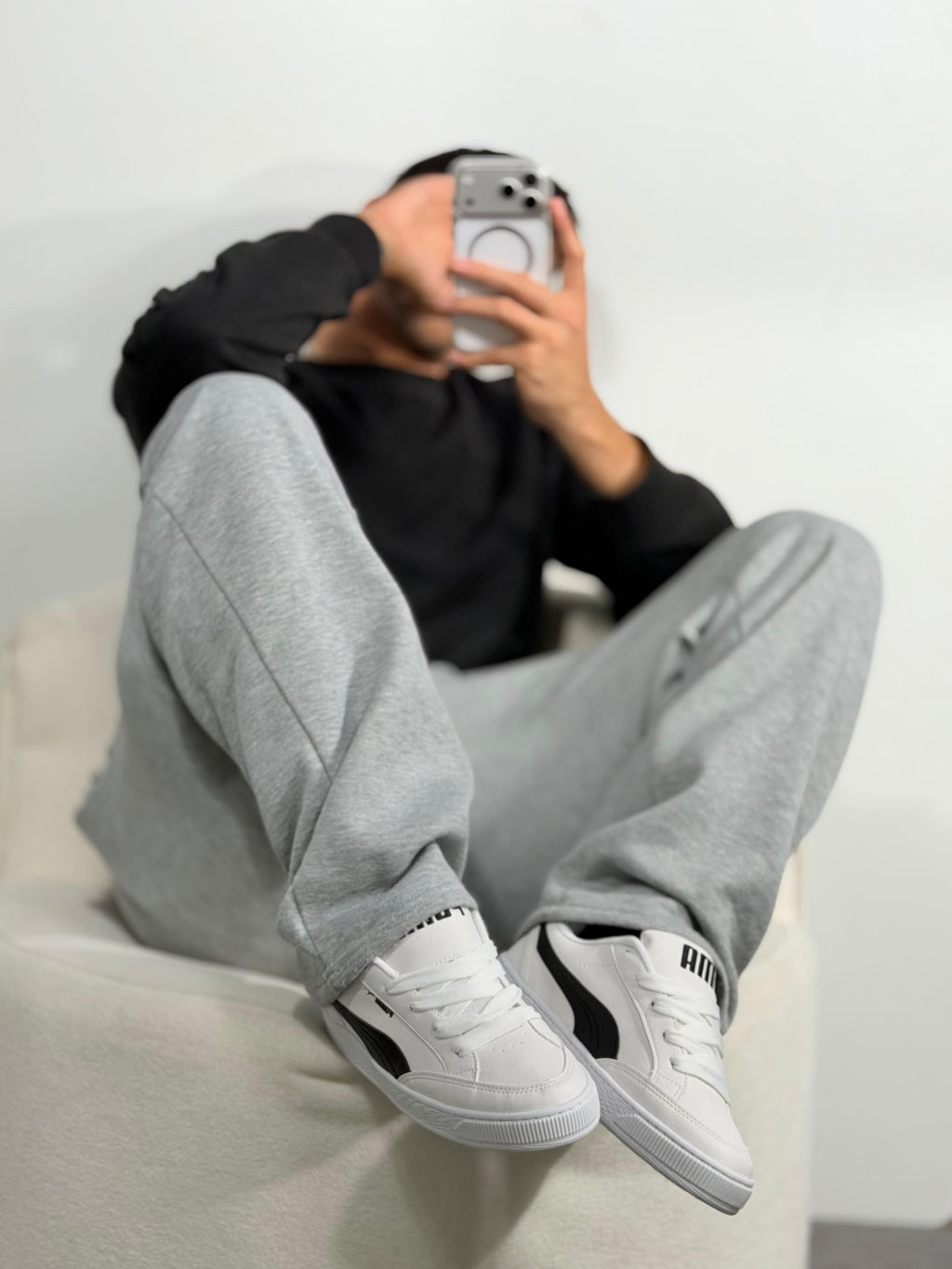 Puma Park Branco/Preto