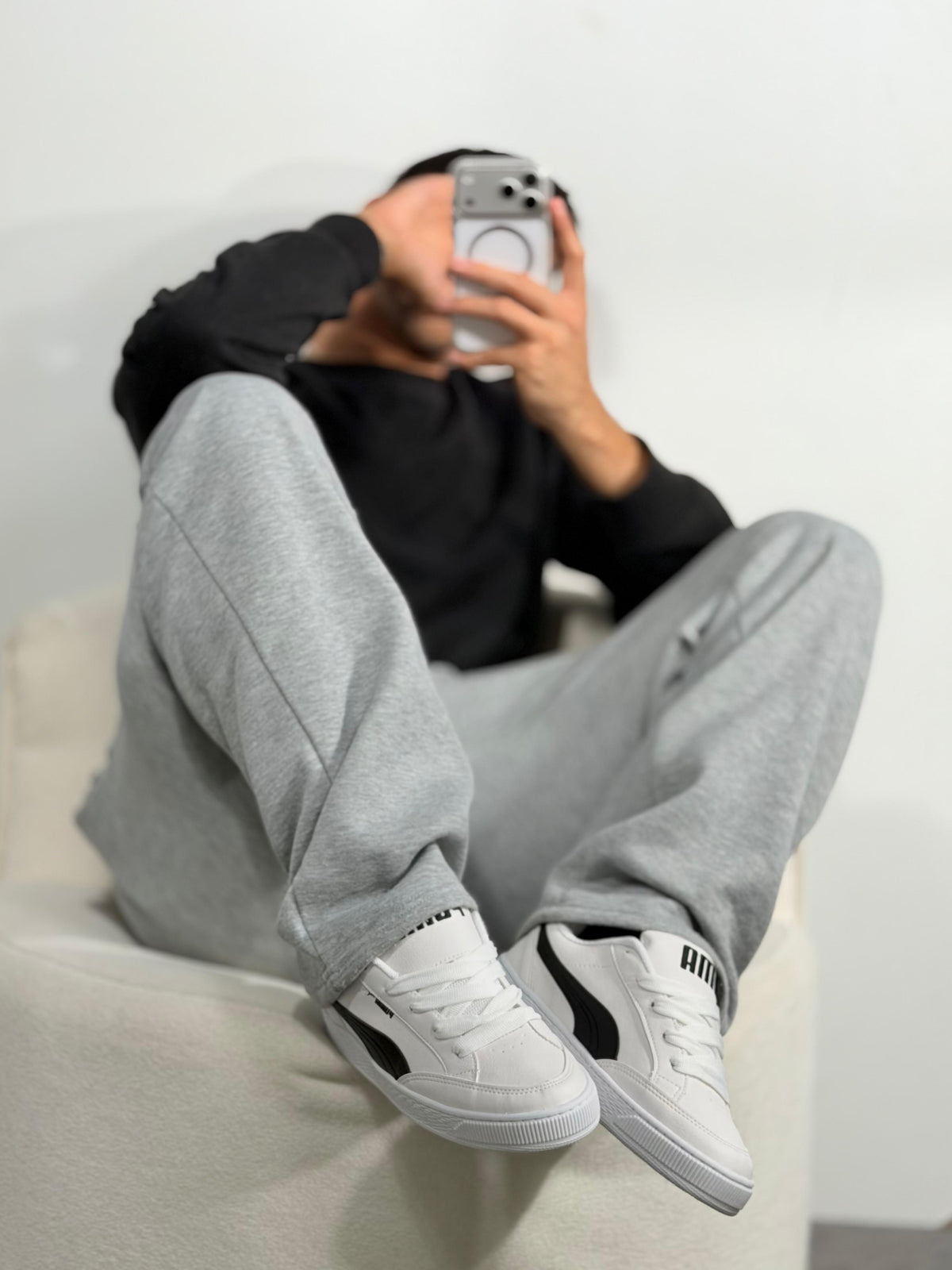 Puma Park Branco/Preto