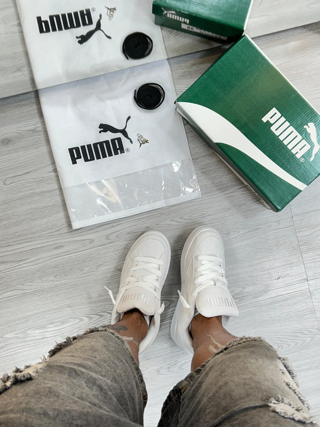 Puma Park Branco/Branco