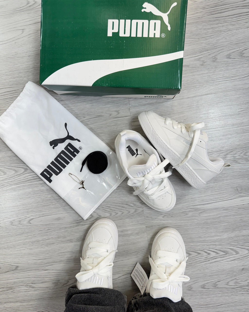 Puma Park Branco/Branco