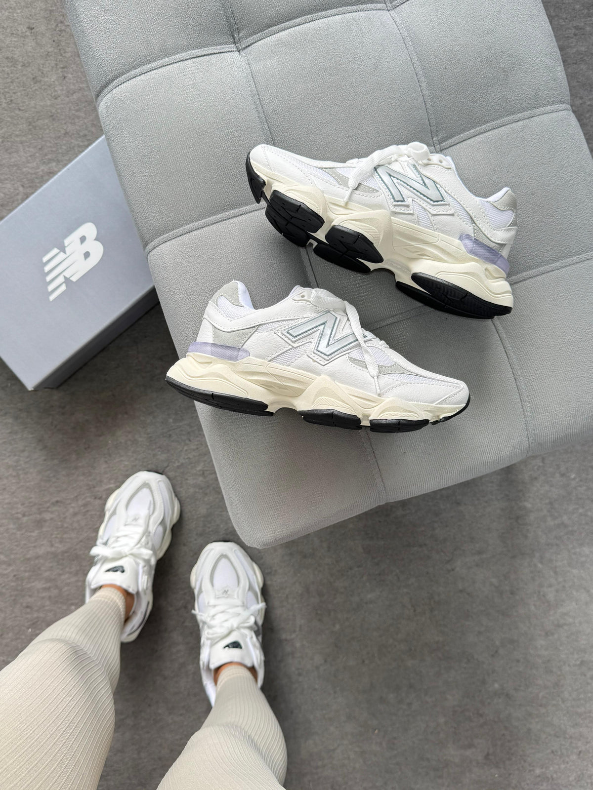 New Balance 9060 Branco/Cinza