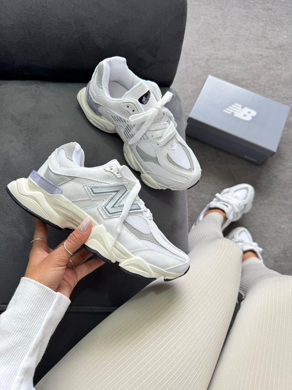 New Balance 9060 Branco/Cinza